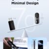 boya magic micrófono inalámbrico profesional 4 en 1, ai noise cancellation dnn, 48khz/24 bit, 40db, ultraligero 7g, pista de seguridad 12db, 30h batería, app boya central