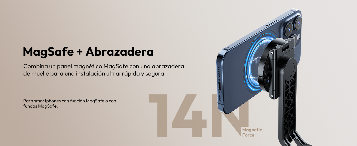 ULANZI TT88 Trípode Magnético para Móvil ulanzi tt88 trípode magnético para móvil