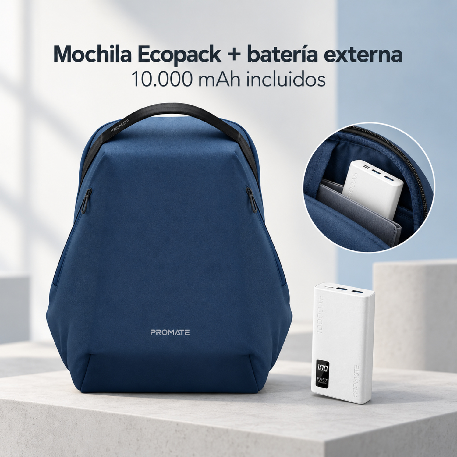 02 mochila bateria 10000mah 02 mochila bateria 10000mah